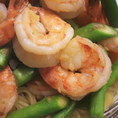 Chinese Stir Fried Shrimp With Asparagus