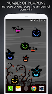 download Halloween Pumpkin Live WP free
