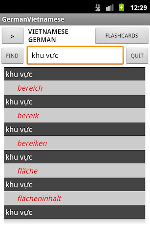 Vietnamese German Dictionary