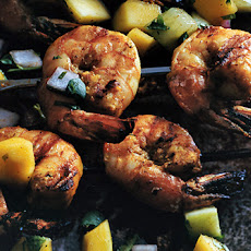 Shrimp Tikka with Fresh Mango Chutney