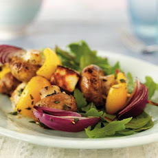 Halloumi Kebabs