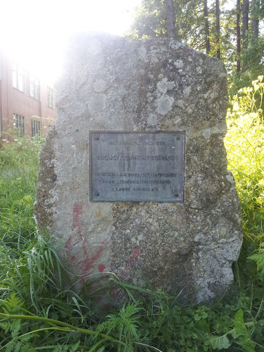 August Suninen Memorial Stone