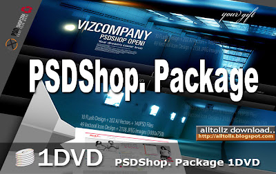 PSDShop. Package 1DVD