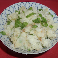 Fat-free Garlic Smashed Potatoes