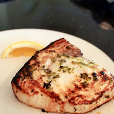Swordfish Steaks with Lemon-Parsley Sauce