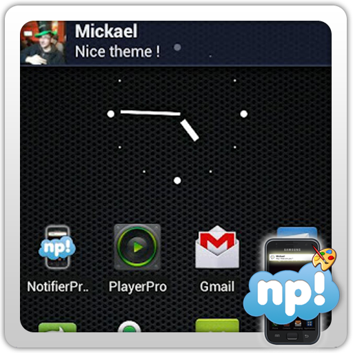 NP Ice Cream Sandwich Theme LOGO-APP點子