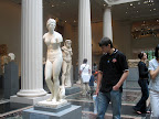 The Metropolitan Museum. Ancient marble statue.
