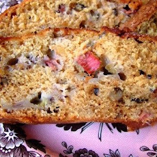 Rhubarb Nut Bread