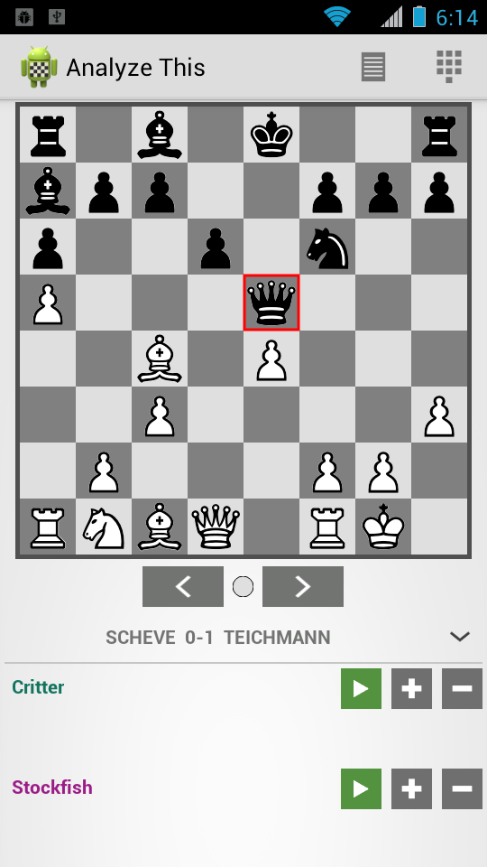 Android application Chess - Analyze This (Pro) screenshort