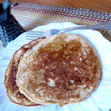 Applesauce Oat Pancakes