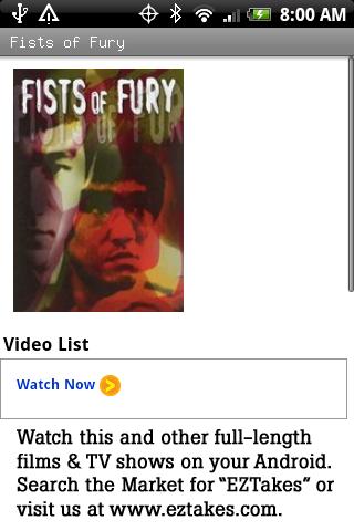 Fists of Fury Movie