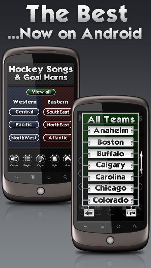 Android application Hockey Goal Horns screenshort