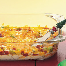 Three Layer Pizza Dip