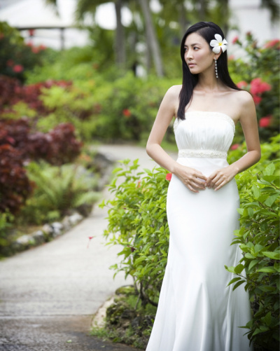 Kim So Yun (김소연) Wedding Dress Photos