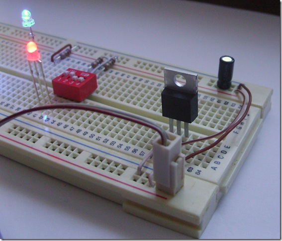 Voltage Regulator with Capacitor 013