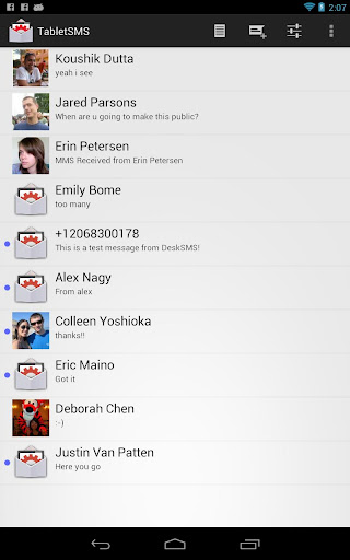 TabletSMS by DeskSMS