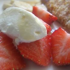 Rum sauce with French Toast