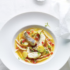 Black Bass Bouillabaisse with Trofie Pasta