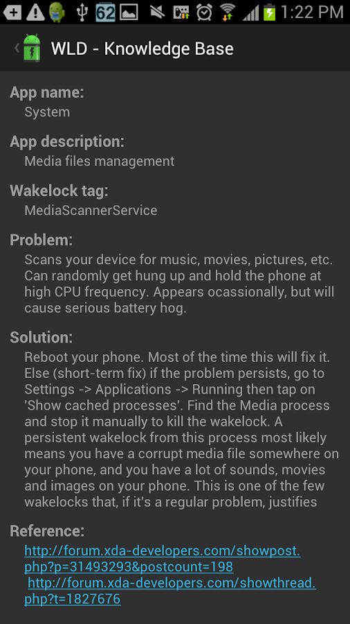    Wakelock Detector [Root]- screenshot  