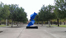 Blue Sculpture 