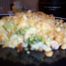 Cheesy Broccoli Rice Casserole