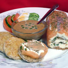 Smoked Salmon Roulade