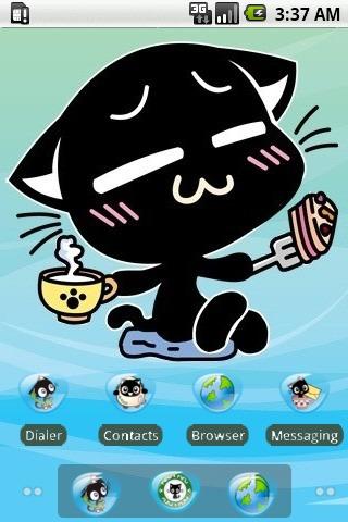 Blacky Snack [SQTheme] for ADW
