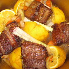 Orange Chili Braised Short Ribs