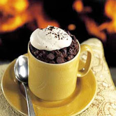 Chocolate-Espresso Lava Cakes with Espresso Whipped Cream