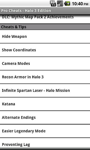 【免費書籍App】Pro Cheats - Halo 3 Edition-APP點子