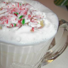 Candy Cane Hot White Chocolate