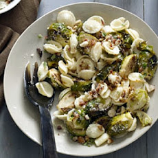 Brussels Sprouts with Marjoram and Pine Nuts