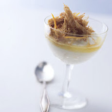 Orange Yogurt Parfaits with Shredded Wheat Crisps