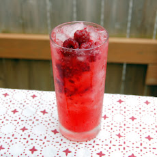 Raspberry Cobbler Cocktail