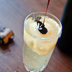 Grapefruit Champagne Float