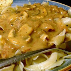 Mushroom Beef Stroganoff