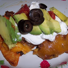 Super Cheesy Nachos With Works