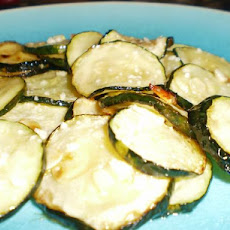 Parmesan Courgettes (Zucchini)