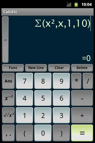 Calc Etc Calculator