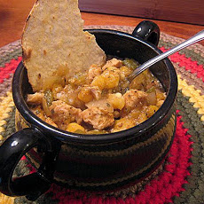 Crock Pot Chicken and Hominy Stew