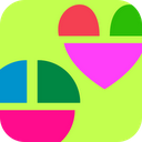 Touch and Smile! Various Shape mobile app icon