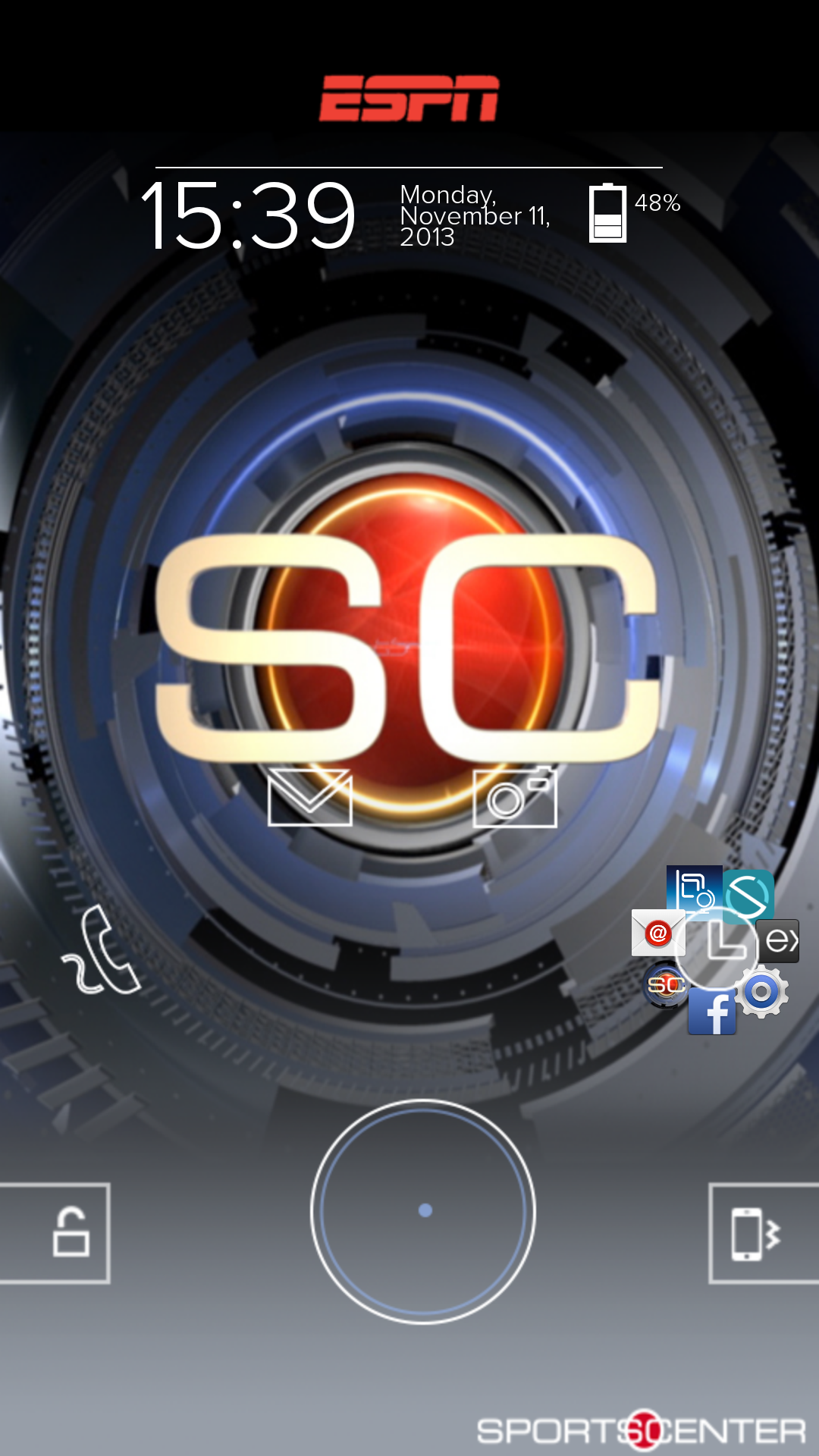 Android application ESPN Start - Sports Center screenshort