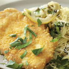 Parmigiano-Reggiano-Crusted Chicken Piccata