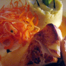 Cod with Miso Glaze and Wasabi Mashed Potatoes