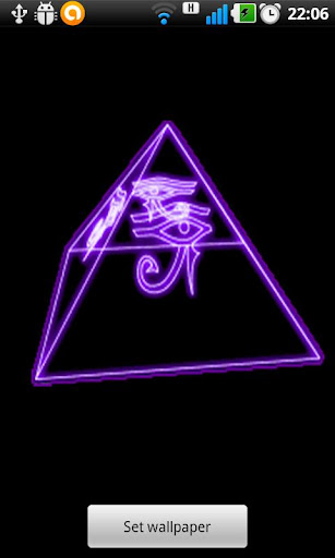 Pyramid Eye Live Wallpaper