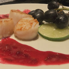 Scallops Lime and Vine