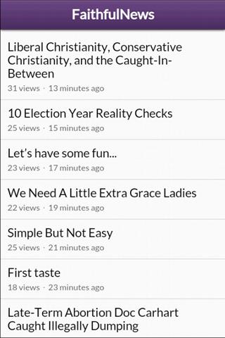 【免費新聞App】FaithfulNews-APP點子