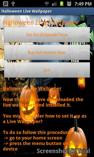 Halloween Live Wallpaper