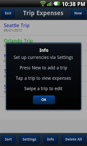 Trip Expenses Free