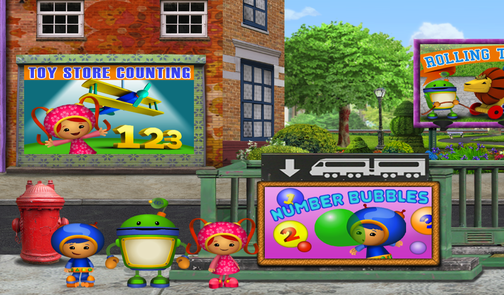 Android application Team Umizoomi Math HD screenshort